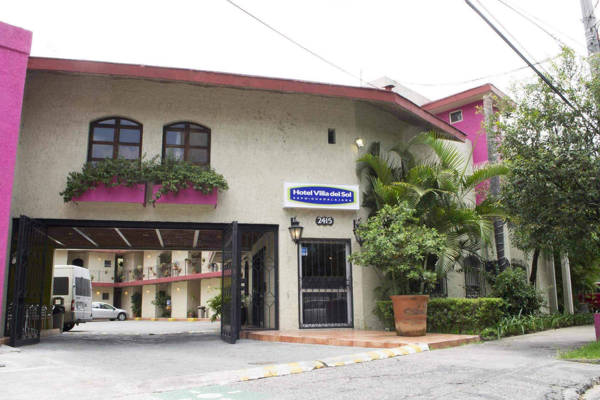 Hotel Villa Del Sol Expo Guadalajara Kültér fotó